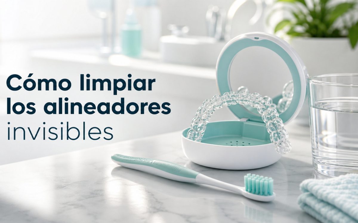 Cómo limpiar los alineadores invisibles correctamente
